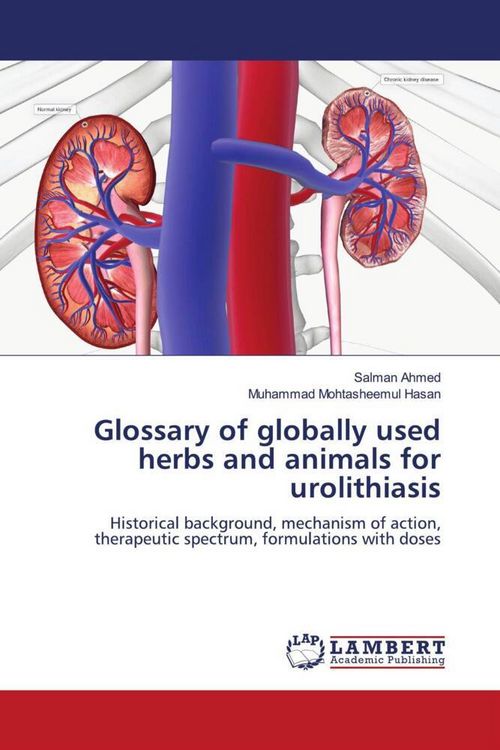 Produktbild: Glossary of globally used herbs and animals for urolithiasis