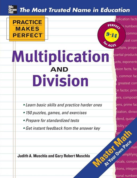 Produktbild: Practice Makes Perfect Multiplication and Division