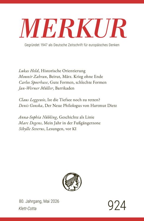 Produktbild: MERKUR 5/2026, Jg.80