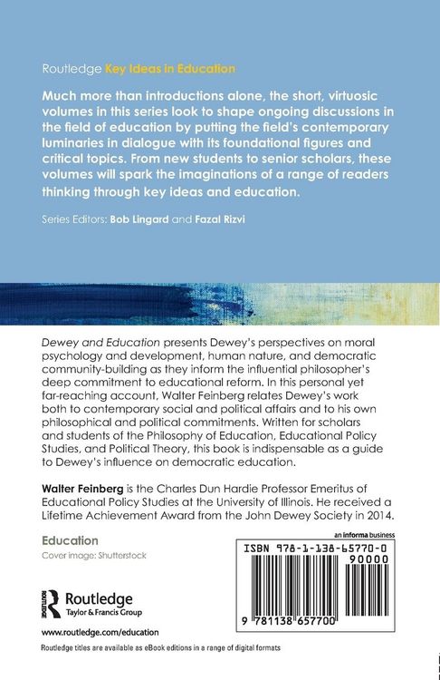 Produktbild: Dewey and Education