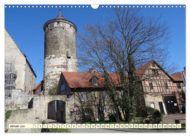 Produktbild: Unterwegs in Besigheim (Wandkalender 2026 DIN A3 quer), CALVENDO Monatskalender