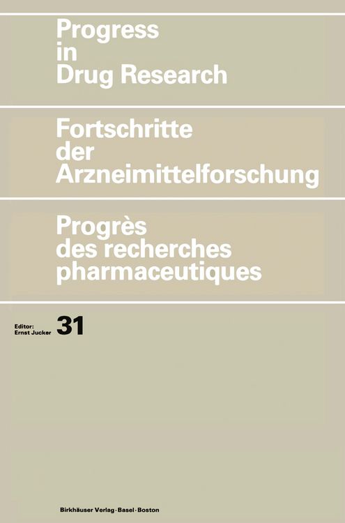 Produktbild: Progress in Drug Research/Fortschritte der Arzneimittelforschung/Progr&egrave;s des recherches pharmaceutiques