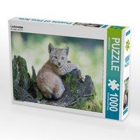 Produktbild: CALVENDO Puzzle Luchswelpe 1000 Teile Lege-Gr&ouml;&szlig;e 64 x 48 cm Foto-Puzzle Bild von Wilfried Martin
