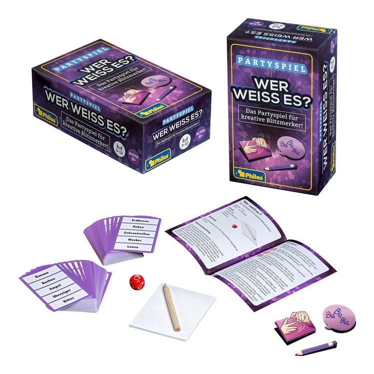 Produktbild: Wer weiss es, Partyspiel