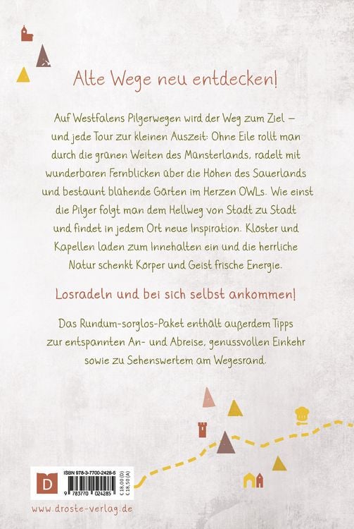 Produktbild: Westfalen - Pilgerwege. Radeln f&uuml;r die Seele