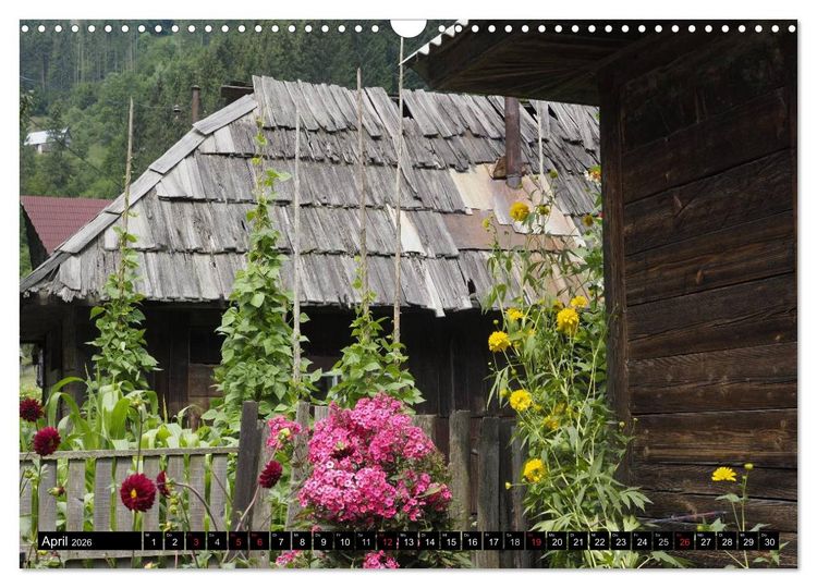 Produktbild: Entlang der Wassertalbahn - Auf schmaler Spur im Norden Rum&auml;niens (Wandkalender 2026 DIN A3 quer), CALVENDO Monatskalender