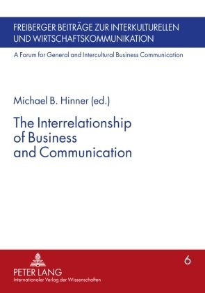 Produktbild: The Interrelationship of Business and Communication