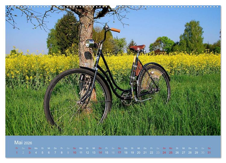 Produktbild: Das Fahrrad 2026 (hochwertiger Premium Wandkalender 2026 DIN A2 quer), Kunstdruck in Hochglanz