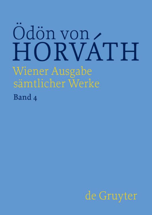 Produktbild: &Ouml;d&ouml;n von Horv&aacute;th: Wiener Ausgabe s&auml;mtlicher Werke / Kasimir und Karoline