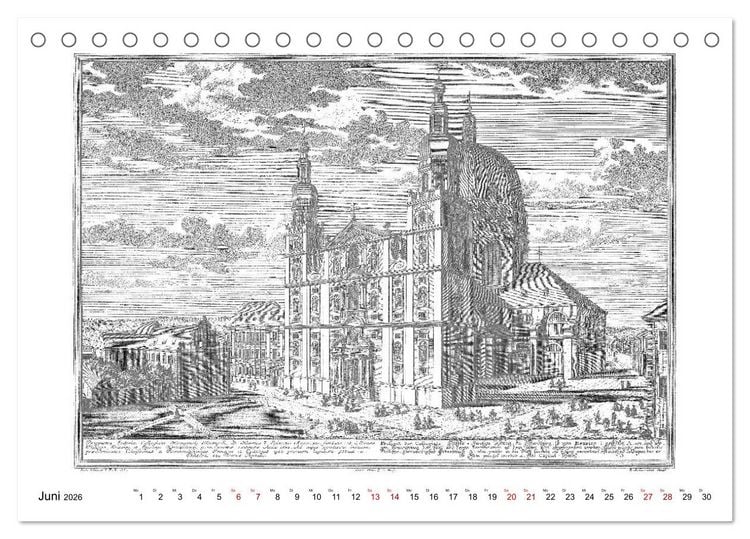 Produktbild: W&uuml;rzburg in alten Bildern (Tischkalender 2026 DIN A5 quer), CALVENDO Monatskalender