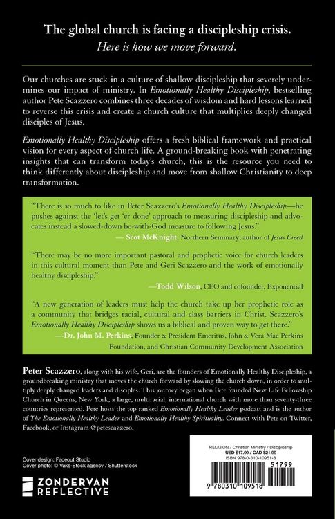 Produktbild: The Emotionally Healthy Discipleship