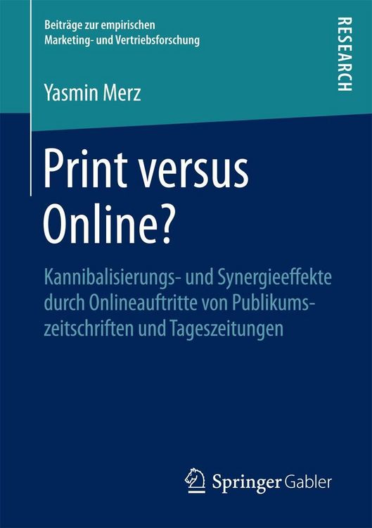 Produktbild: Print versus Online?