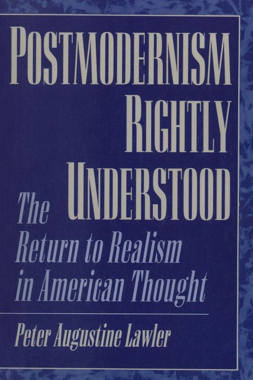 Produktbild: Postmodernism Rightly Understood