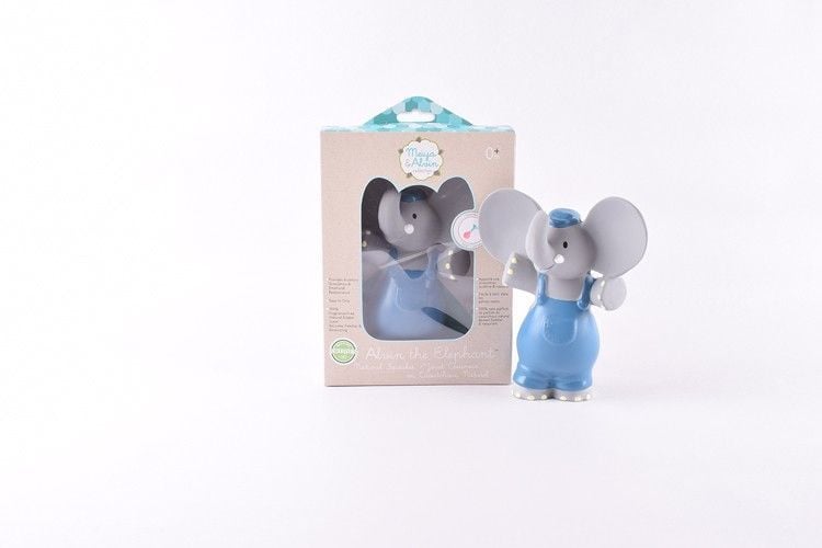 Bild vom Artikel Tikiri® 8578313 - Quietsch-Elefant, Alvin, Quietschfigur, Beißspielzeug vom Autor 