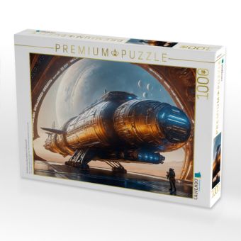 Produktbild: CALVENDO Puzzle R&uuml;ckkehr eines Raumgleiters ins Mutterschiff | 1000 Teile Lege-Gr&ouml;&szlig;e 64x48cm Foto-Puzzle f&uuml;r gl&uuml;ckliche Stunden