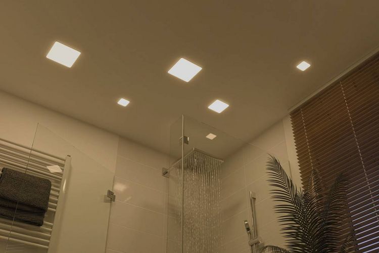 Produktbild: Paulmann 92394 EB Panel Veluna VariFit LED-Einbauleuchte 8.50W Satin