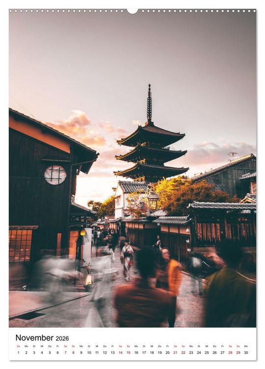 Produktbild: Japan - Moderne trifft auf Tradition. (hochwertiger Premium Wandkalender 2026 DIN A2 hoch), Kunstdruck in Hochglanz