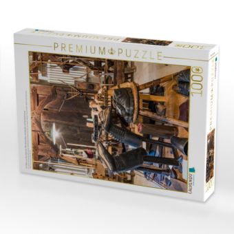 Produktbild: CALVENDO Puzzle Ein Motiv aus dem Kalender Alte Werkst&auml;tten, Werkb&auml;nke und Handwerkszeug | 1000 Teile Lege-Gr&ouml;&szlig;e 64x48cm Foto-Puzzle f&uuml;r gl&uuml;ckliche St