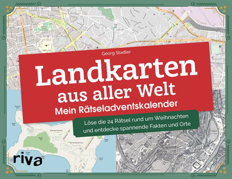 Produktbild: Landkarten aus aller Welt &ndash; Mein R&auml;tseladventskalender