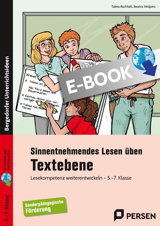 Produktbild: Sinnentnehmendes Lesen &uuml;ben: Textebene - 5.-7. Kl.