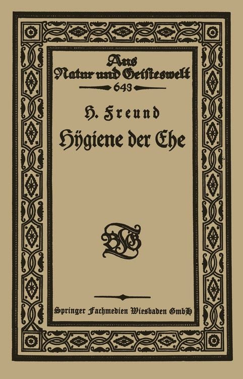 Produktbild: H&yuml;giene der Ehe