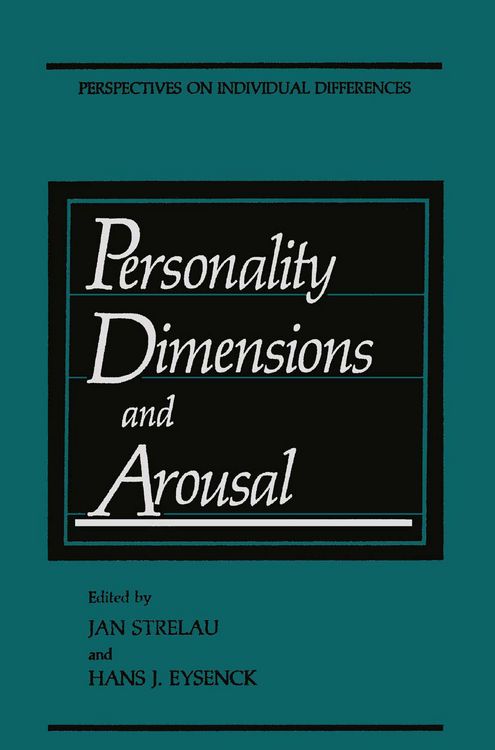 Produktbild: Personality Dimensions and Arousal
