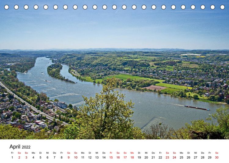 Produktbild: Der Drachenfels - Sch&ouml;ne Aussichten (Tischkalender 2022 DIN A5 quer)