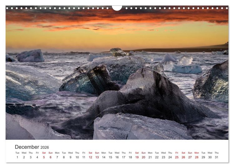Produktbild: Earth-Shaping Forces (Wall Calendar 2026 DIN A3 landscape), CALVENDO 12 Month Wall Calendar