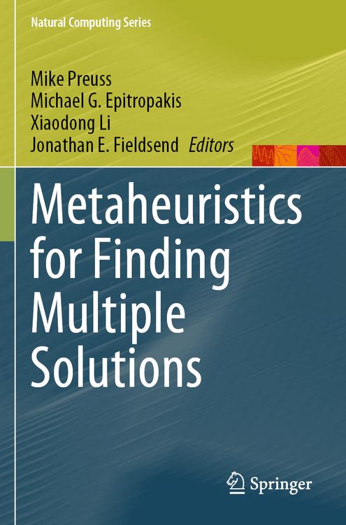 Produktbild: Metaheuristics for Finding Multiple Solutions