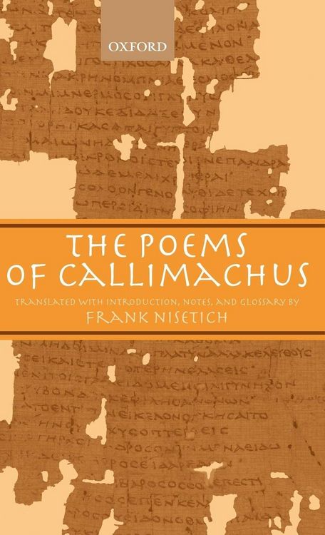 Produktbild: The Poems of Callimachus