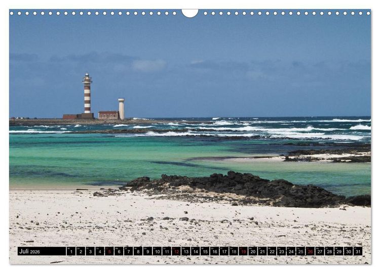 Produktbild: Fuerteventura, Insel der Stille (Wandkalender 2026 DIN A3 quer), CALVENDO Monatskalender