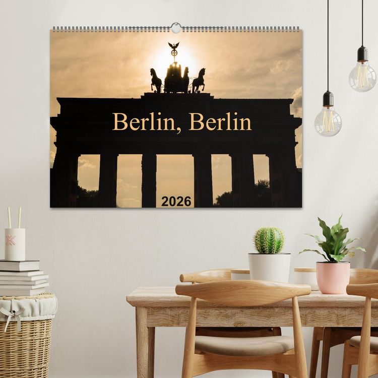 Produktbild: Berlin, Berlin 2026 (Wandkalender 2026 DIN A2 quer), CALVENDO Monatskalender