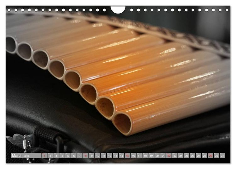Produktbild: Music Magic of musical instruments (Wall Calendar 2026 DIN A4 landscape), CALVENDO 12 Month Wall Calendar