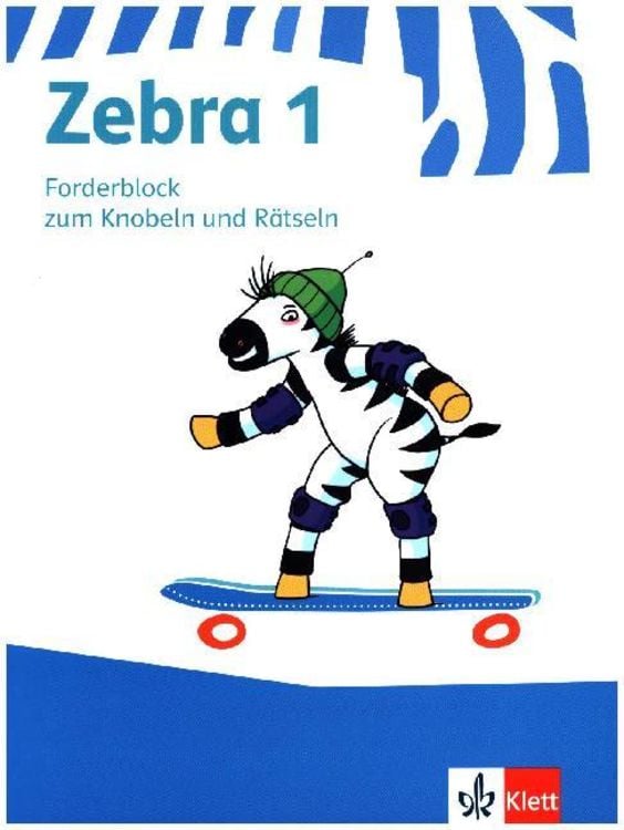 Produktbild: Zebra. Forderheft Sprache/Lesen zum Knobeln und Rätseln. 1. Schuljahr. Neubearbeitung