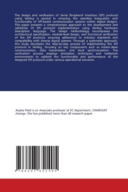 Produktbild: Design and Verification of SPI Protocol using Verilog