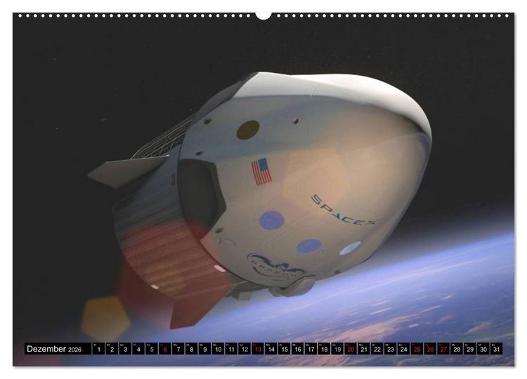 Produktbild: Space Shuttle. Impressionen aus der Raumfahrt (hochwertiger Premium Wandkalender 2026 DIN A2 quer), Kunstdruck in Hochglanz