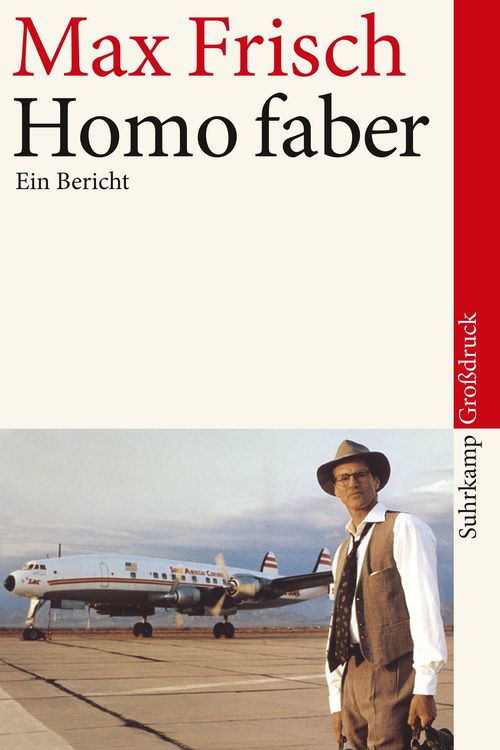 Bild vom Artikel Homo faber. Großdruck vom Autor Max Frisch