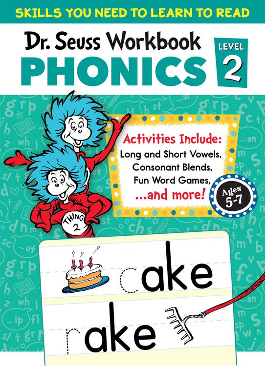 Produktbild: Dr. Seuss Phonics Level 2 Workbook