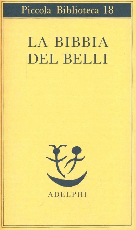 Produktbild: La Bibbia del Belli