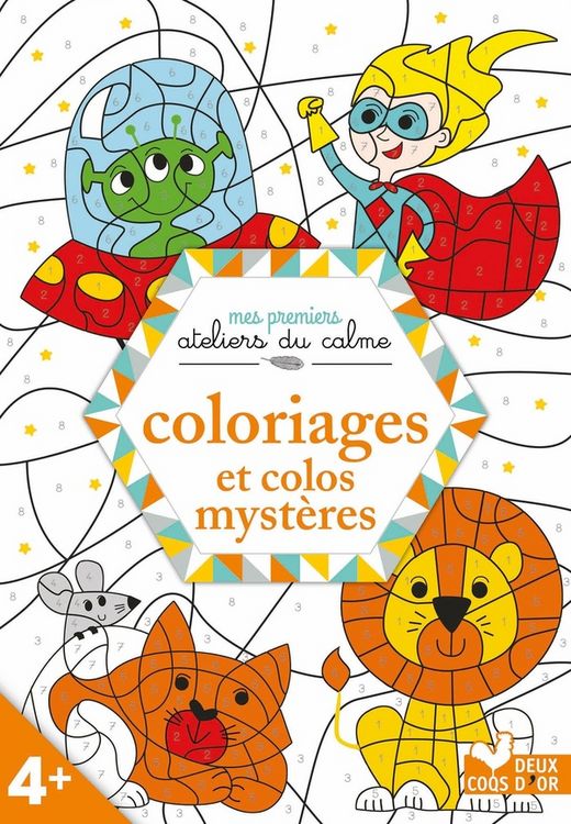 Produktbild: Coloriages et colos myst&egrave;res : 4+