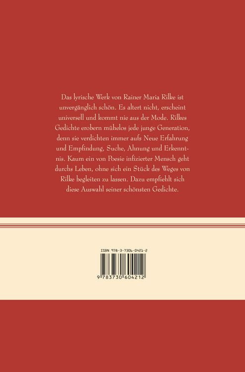 Produktbild: Rainer Maria Rilke, Als du mich einst gefunden hast - Die sch&ouml;nsten Gedichte