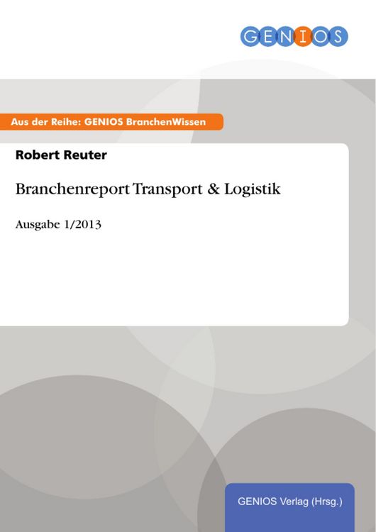 Produktbild: Branchenreport Transport & Logistik