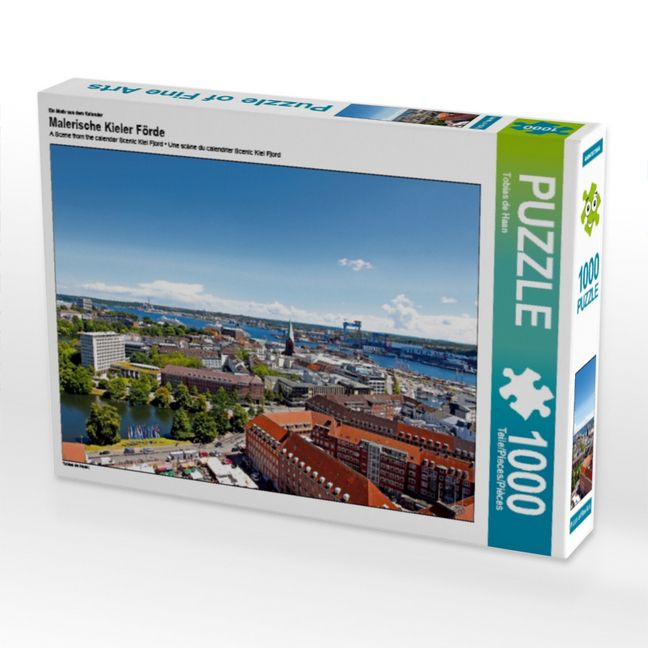 Produktbild: CALVENDO Puzzle Ein Motiv aus dem Kalender Malerische Kieler F&ouml;rde | 1000 Teile Lege-Gr&ouml;&szlig;e 64x48cm Foto-Puzzle f&uuml;r gl&uuml;ckliche Stunden