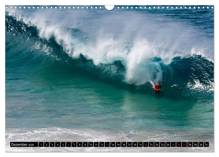 Produktbild: Hawai'i Wellen (Wandkalender 2026 DIN A3 quer), CALVENDO Monatskalender