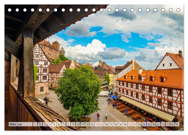 Produktbild: Bayern Impressionen (Tischkalender 2026 DIN A5 quer), CALVENDO Monatskalender