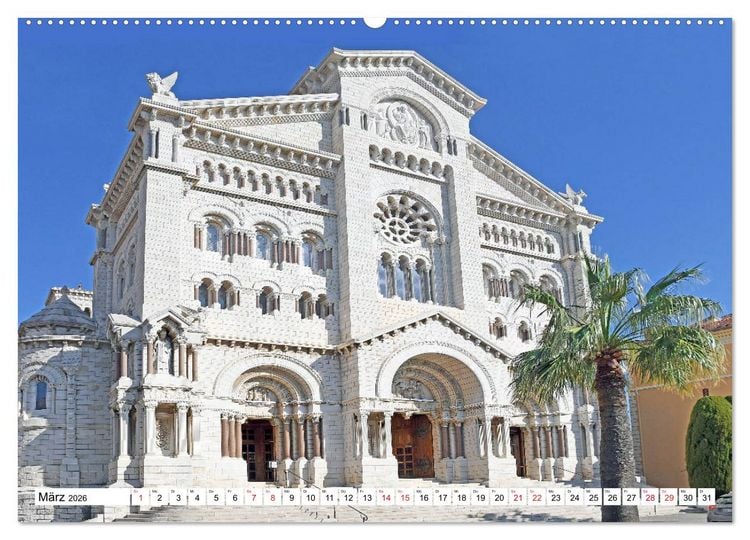Produktbild: Monaco - Reiseziel am Mittelmeer (Wandkalender 2026 DIN A2 quer), CALVENDO Monatskalender