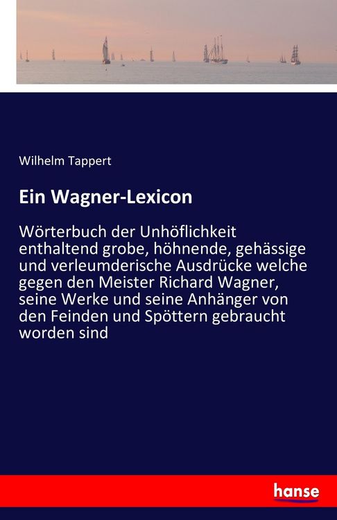 Produktbild: Ein Wagner-Lexicon