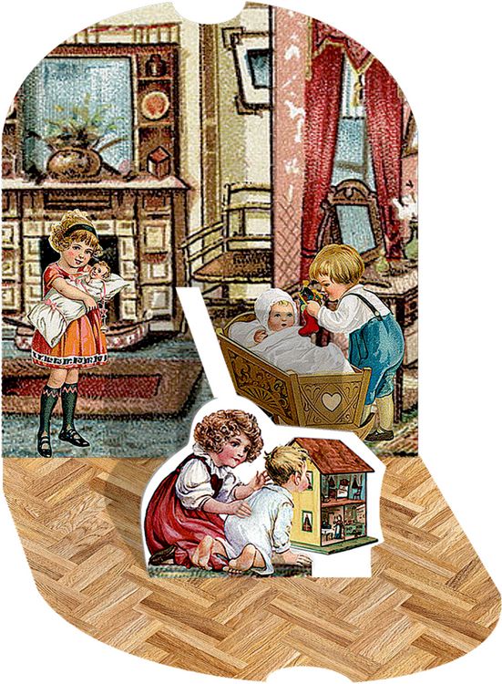 Produktbild: Nostalg. Weihnachtshaus, Wand-Adventskal. m.Pop-up (Behr)