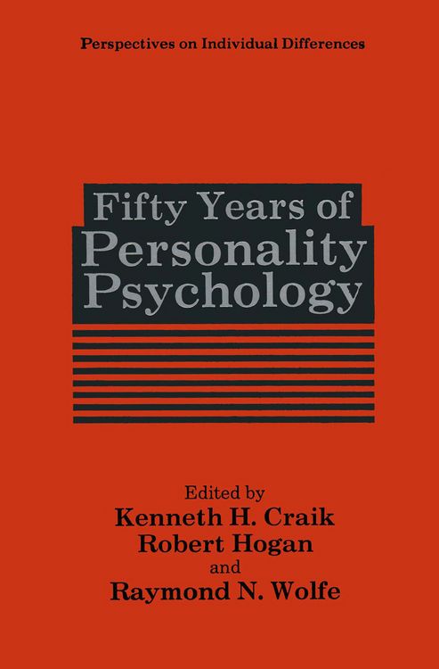 Produktbild: Fifty Years of Personality Psychology