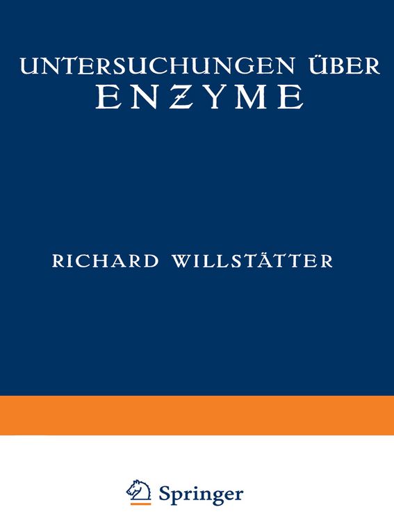 Produktbild: Untersuchungen &uuml;ber Enzyme
